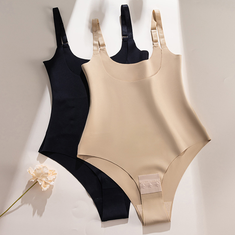 Shapewear Bodysuit Firm - Pakaian Pelangsing Wanita Tanpa Jahitan, Pakaian