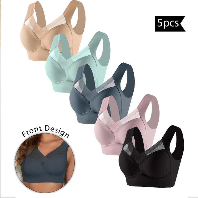 Bralette Wireless Soft - 5 Buah Bra Olahraga Wanita Bra