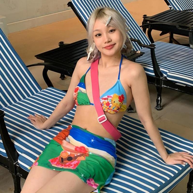 Thong Bikini Women - Y2K Girls Kawaii Hello Kittys Baju