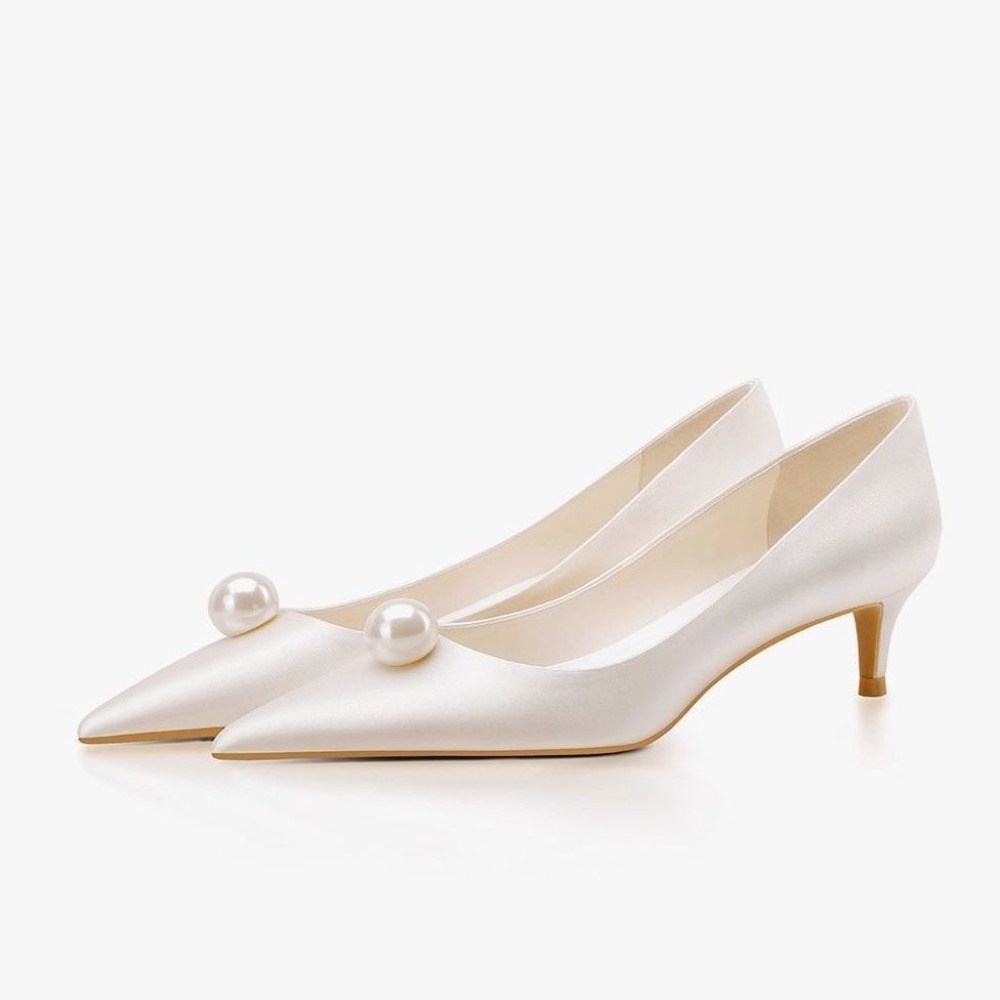 Sepatu Pengantin Wanita Satin  - Slip Dress Satin ulasan dan harga