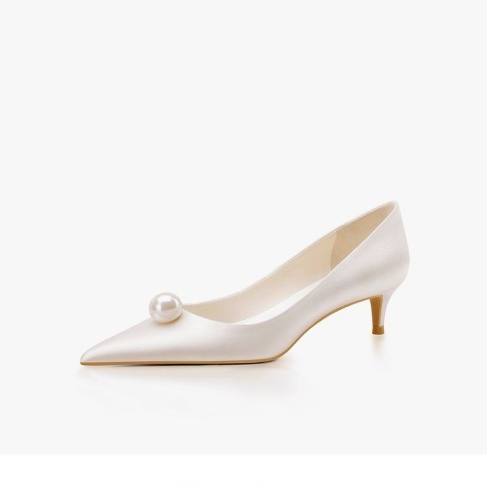 Sepatu Pengantin Wanita Satin  - Slip Dress Satin ulasan dan harga