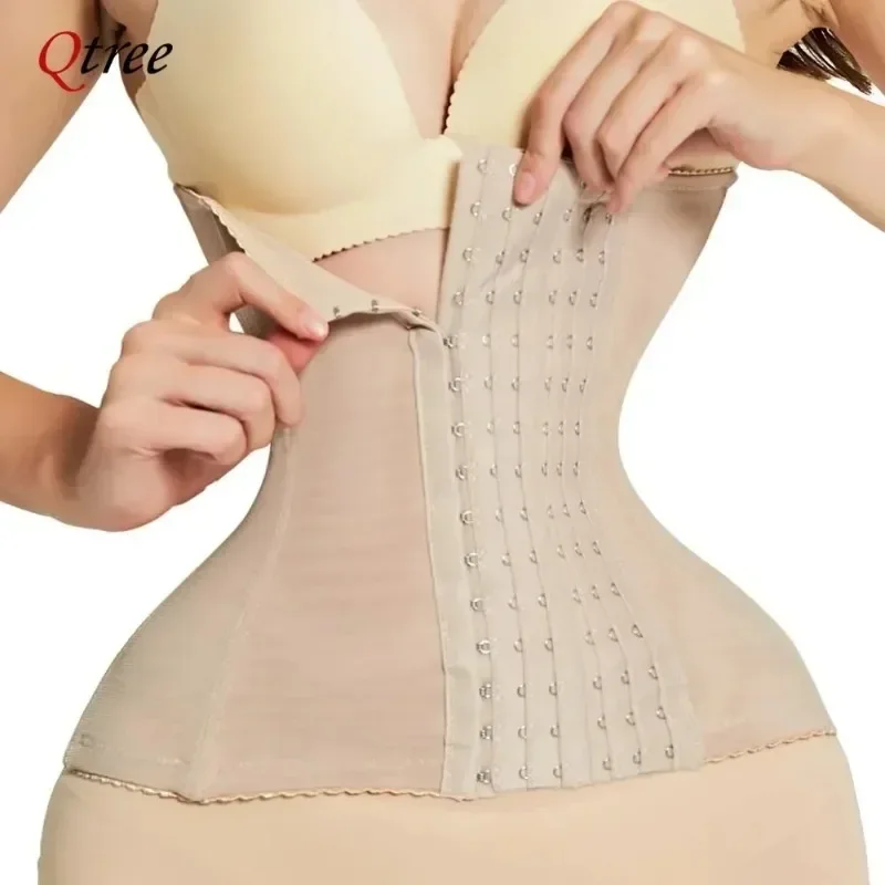 Qtree Dress Pelangsing Pinggan - Shapewear Bodysuit Firm ulasan dan harga