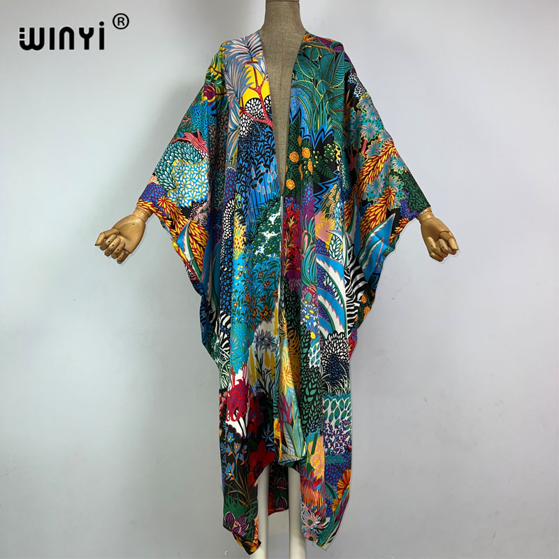 WINYI Kimono Timur Tengah Afri - Robe Silk Women ulasan dan harga