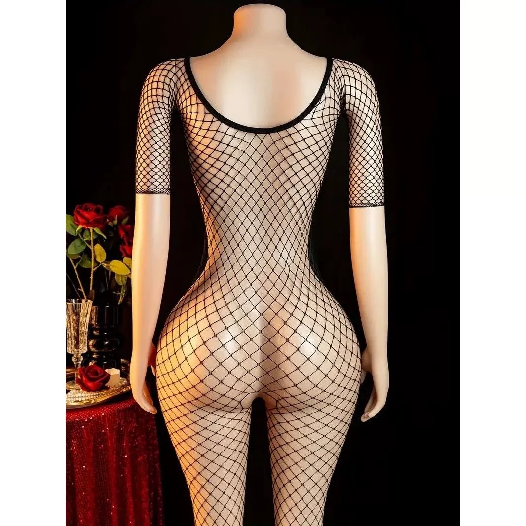 Fishnet Bondage Bdsm stoking t - Bodystocking Fishnet ulasan dan harga