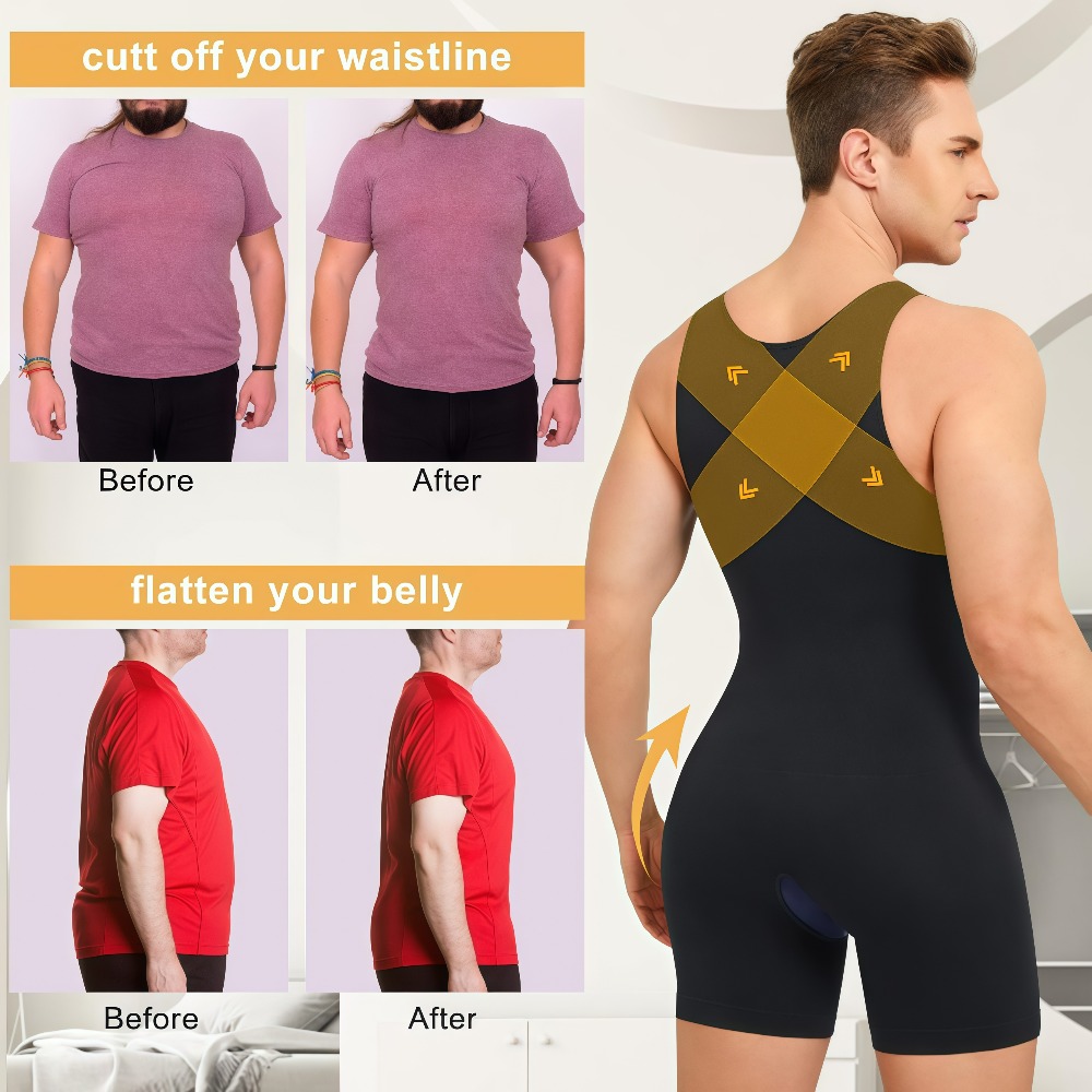 1 Buah Bodysuit Kompresi Tanpa - Shapewear Bodysuit Firm ulasan dan harga