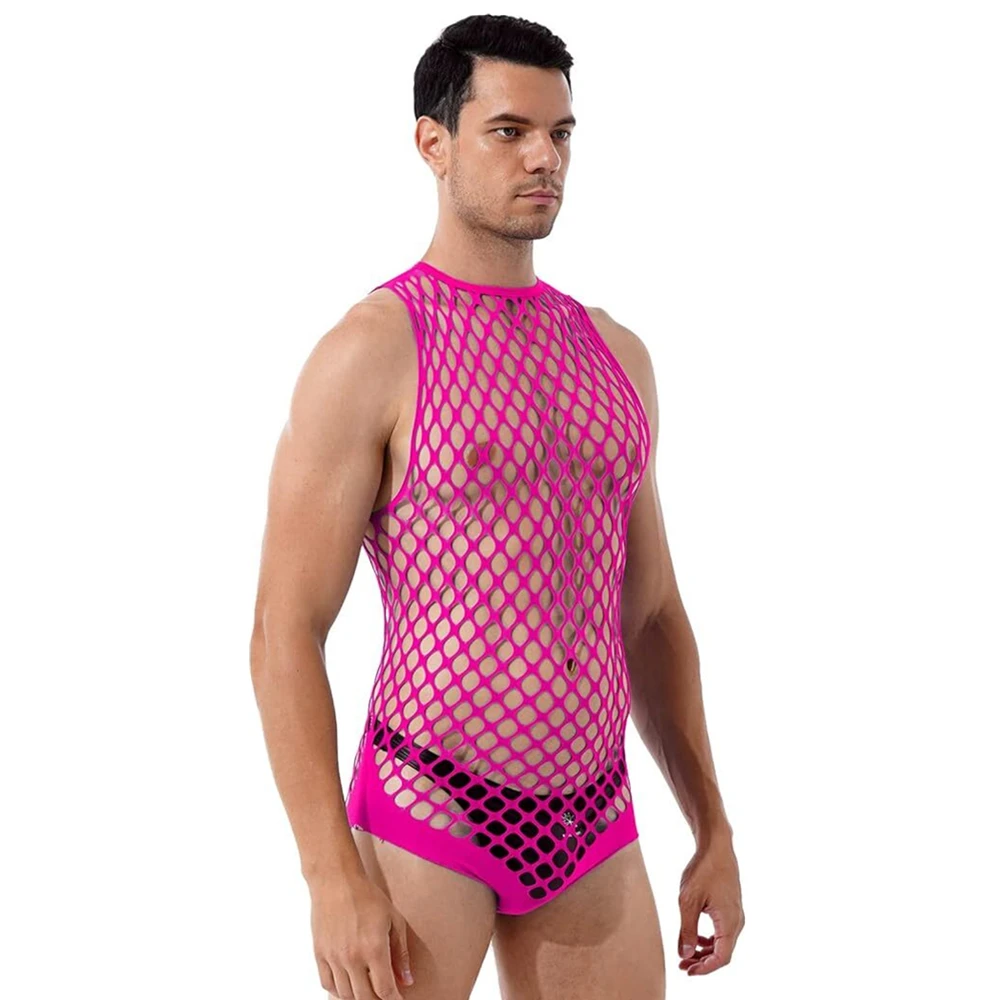 Gay Bodystocking Pria Fetish B - Bodystocking Fishnet ulasan dan harga