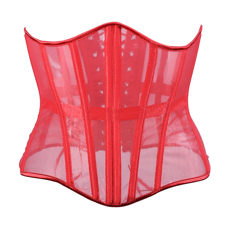 Korset jaring hitam seksi peng - Corset Waist Cinch ulasan dan harga