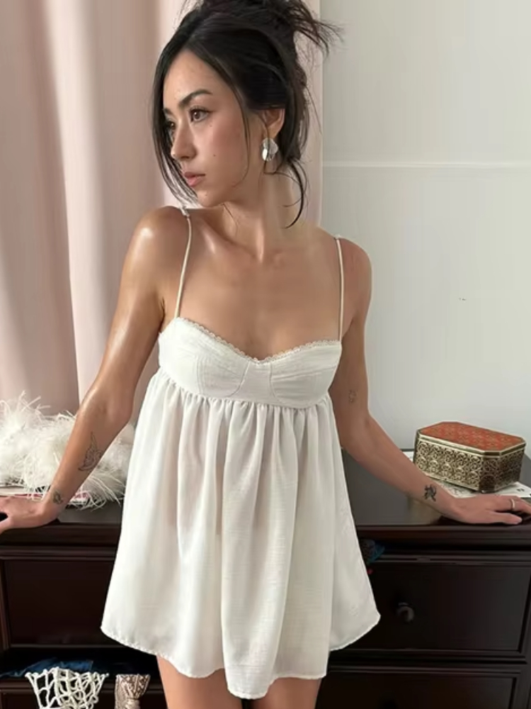 Nibber Set 2 Potong Klasik Wan - Cami Top Lace ulasan dan harga