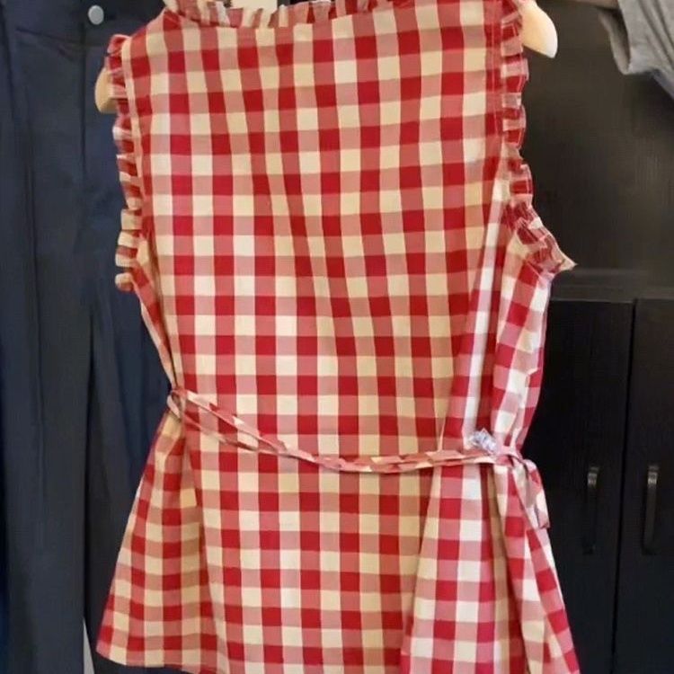 Rompi Tanpa Lengan Kotak-kotak - Corset Waist Cinch ulasan dan harga