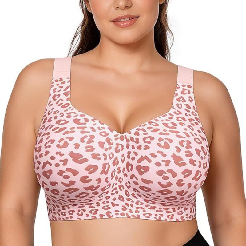 Leopard Jelly Bras Tanpa Kawat - Push Up Bra Padded ulasan dan harga