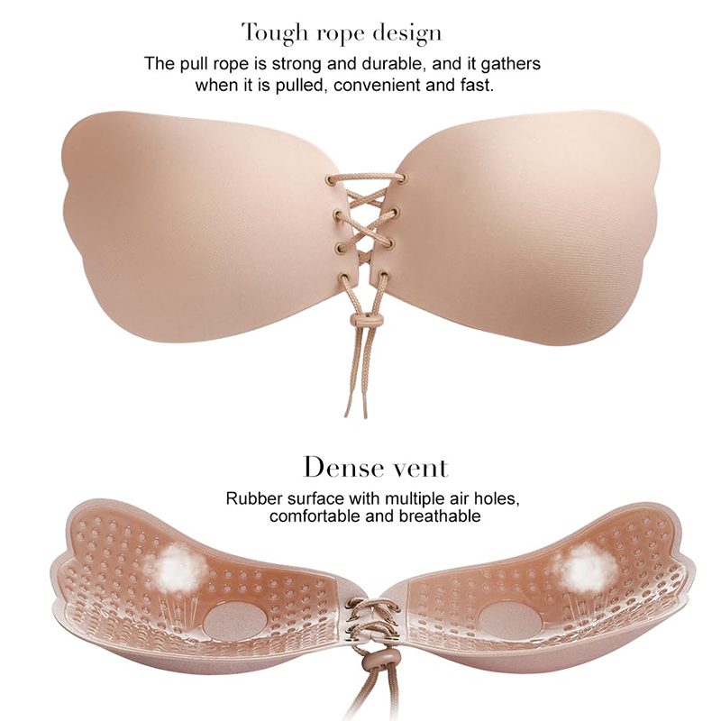 1/2 Pasang Bra Tanpa Tali Pung - Push Up Bra Padded ulasan dan harga