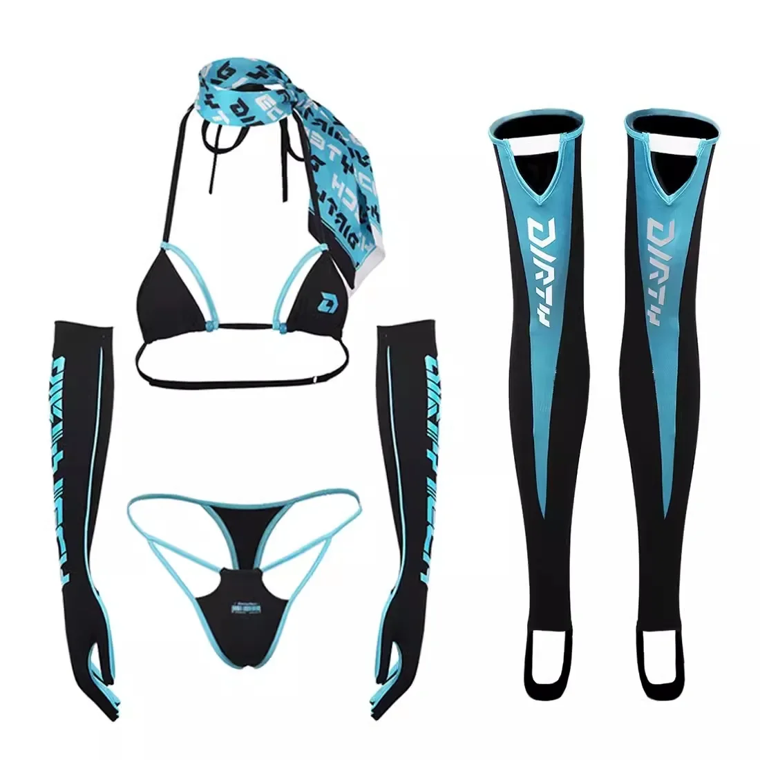 Set Bikini 5 Potong Seksi Wani - Thong Bikini Women ulasan dan harga