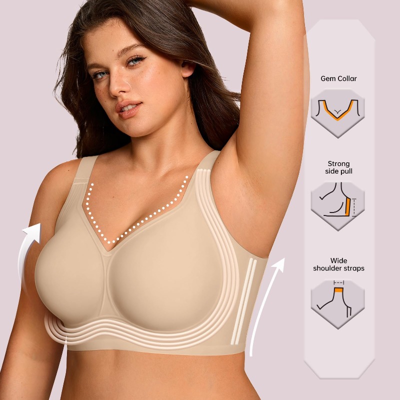 Bra Jelly Tanpa Kawat Ukuran B - Push Up Bra Padded ulasan dan harga