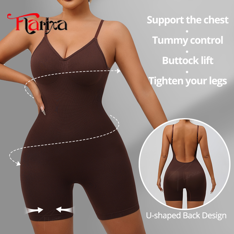 Flarixa New Low Back Shapewear - Seamless Underwear Women ulasan dan harga