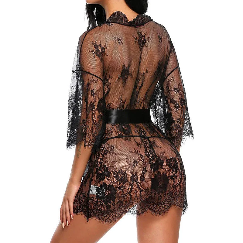 Pakaian Dalam Wanita Seksi Ero - Bodystocking Fishnet ulasan dan harga