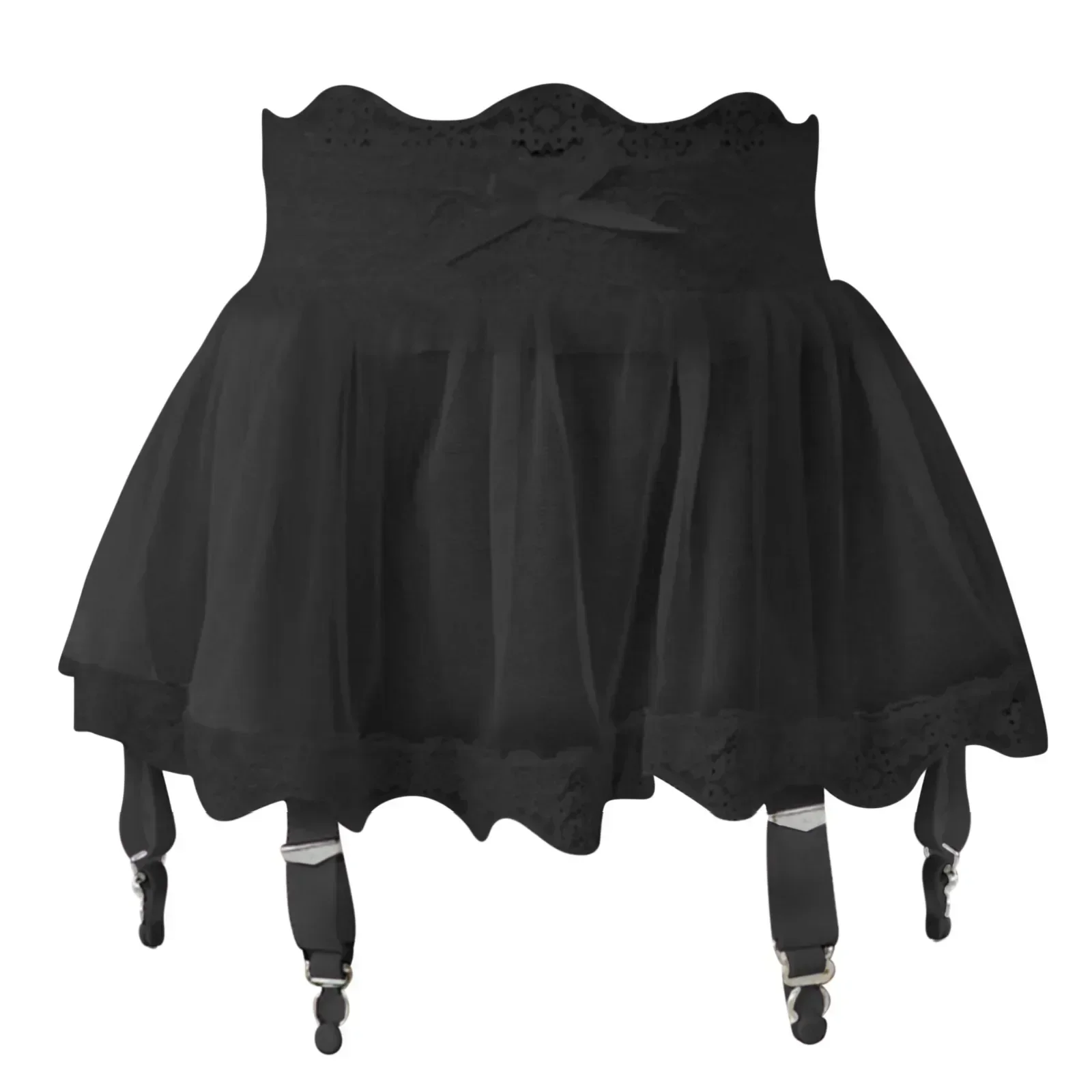 Rok Mini Seksi Berenda Pinggan - Garter Belt Set ulasan dan harga